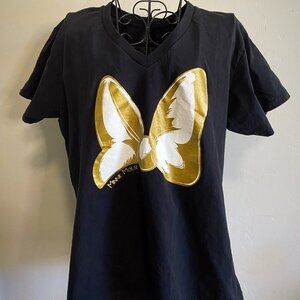 Disney - Minnie Mouse Gold Bow Tee